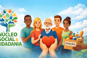 Mão amiga e solidariedade em ação